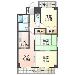 グランツ西条 3階/303