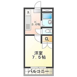 ユーミースズカ 2階/2C