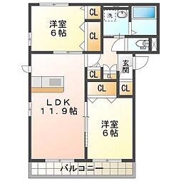 シャーメゾン結 1階