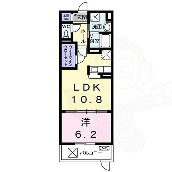 同じ建物の物件間取り写真 - ID:226064439404