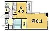 サザン桃山御陵2階6.7万円