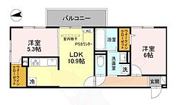 ルーセント伏見稲荷 2階/-