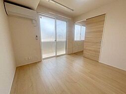 フロレゾン北花山A 1階1LDKのリビング/ダイニング