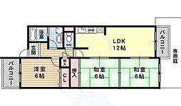 間取図画像 3LDK