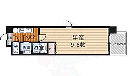 Ｙ’ｓＨＯＵＳＥ（ワイズハウス） 4階1Kの間取り