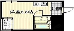 RIN'Sコーポラスティブハウス ワンルームの間取図画像