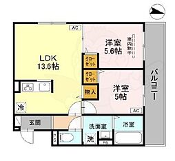 TORISIA殿城 2階/-