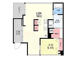 シャリマー西大路 5階/-