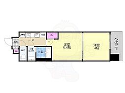 エステムコート京都祥邸(キザシテイ) 8階/-