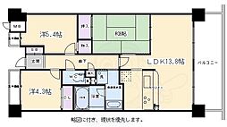 ジオ四条桂川 Bright Core 2階