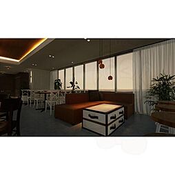 キャンパスヴィレッジ京都衣笠 1階1Kのリビング/ダイニング