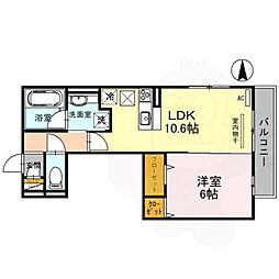 シェモア　Ａ棟 2階/-