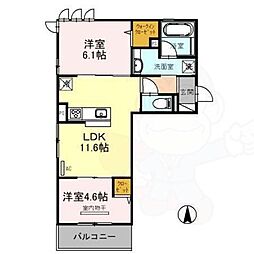 サニーコート嵯峨 3階/301