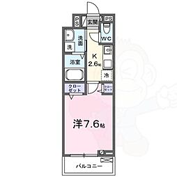 オーサム ヴィレッジ 京都桂 2階/-