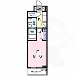 ヴィラ・サンセール2 2階/-