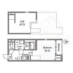京都地下鉄東西線 椥辻駅 徒歩10分 2階/-