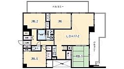 リージョン御池 5階/-