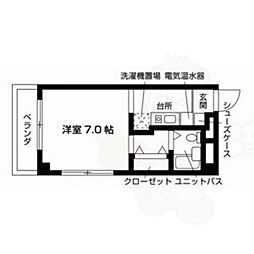 シャトー太秦 4階/-