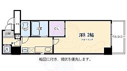 ビレイユ真英四条柳馬場パート2 1Kの間取図画像