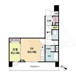 ブランシエスタ西京極 4階