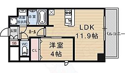 プレサンス京都四条烏丸響 3階/-