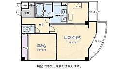 たけうちビル 1LDKの間取図画像