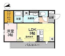 セジュール石田森南 3階/-