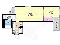 ファーストフィオーレ京都コーヴォ 1LDKの間取図画像
