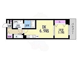 ジーメゾン小栗栖クレフィエ 3階/-