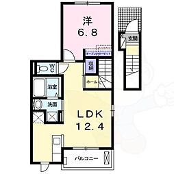 ソレイユ松ヶ崎 2階