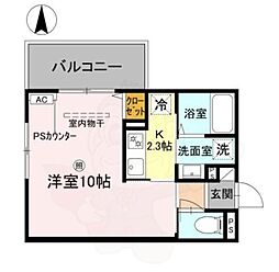 フォーレスト修学院2 2階/-