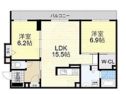 シャーメゾン京都桃山 2階/-