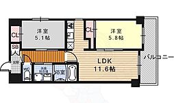 RIVER MOAT SHIJO（リバーモートシジョウ） 2階/-