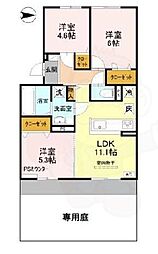 サウス・レジデンス 菱川 1階/-