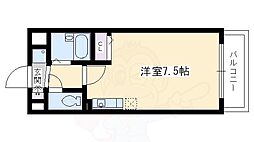 プレサンス京都清水 ワンルームの間取図画像