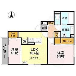 ベルデ北山 2階/-