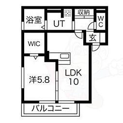 アビタシオン西院 2階/-