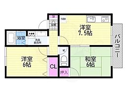 ハイカムール音羽 2階/-