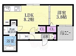 ハーモニーテラス深草仙石屋敷町 1階/-