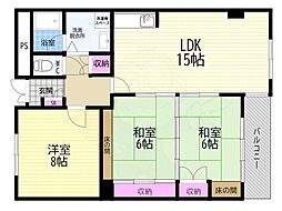 グランドパレスもと庄屋 5階/-