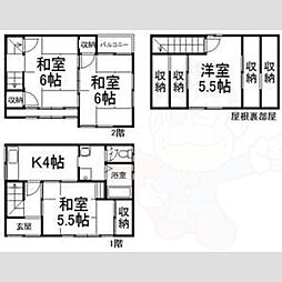 下京 薬園町 貸家