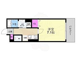 セジュールUMEDA 2階