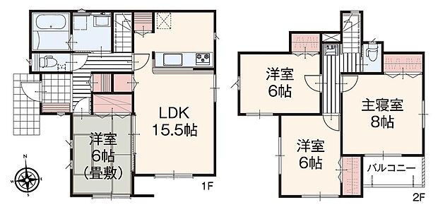 7号棟間取図