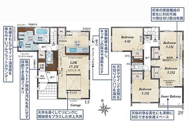 2号棟間取り