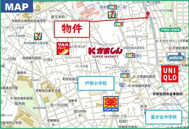 物件詳細地図