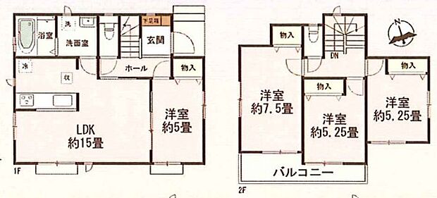 A号棟 4LDK 全室南向き