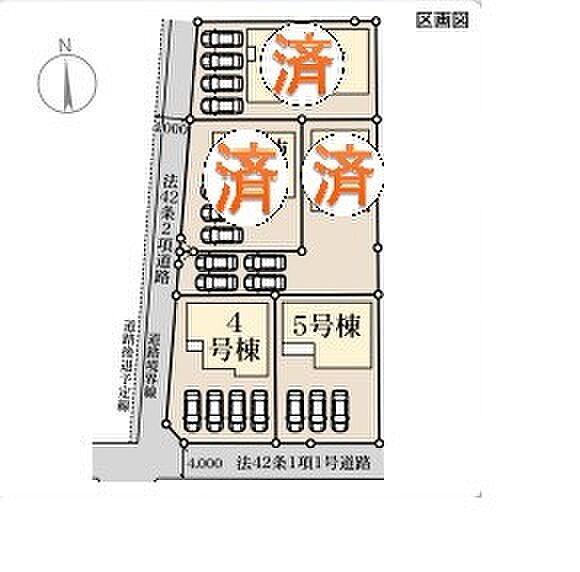 区画図 最終2棟