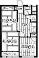 宝塚第1コーポラス2階5.8万円