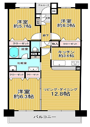 間取り：328000667466