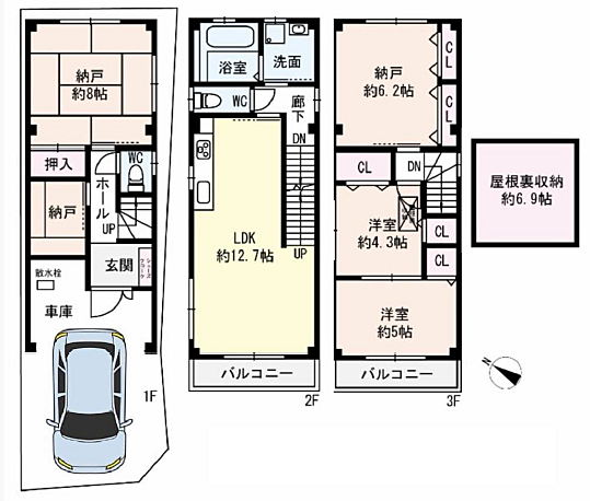 間取り：327002977175